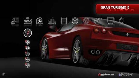 GT5 Theme preview