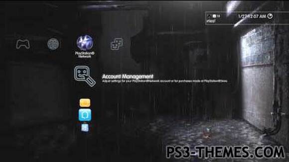 Heavy Rain Dynamic theme preview