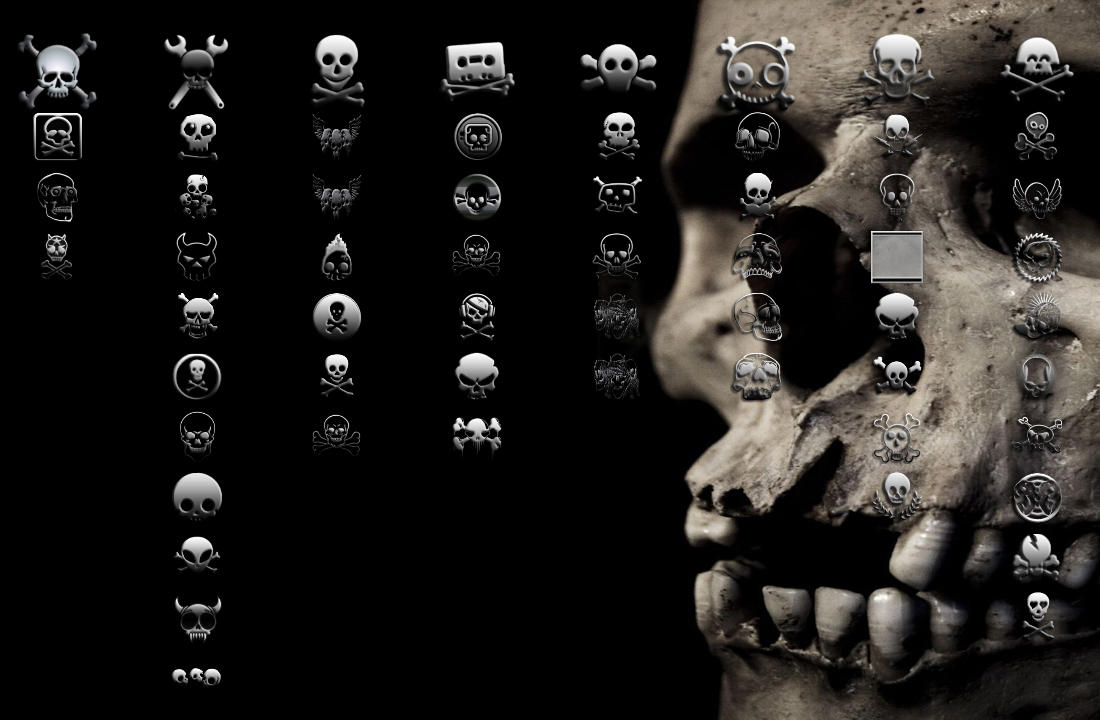 Skull N Crossbones theme preview