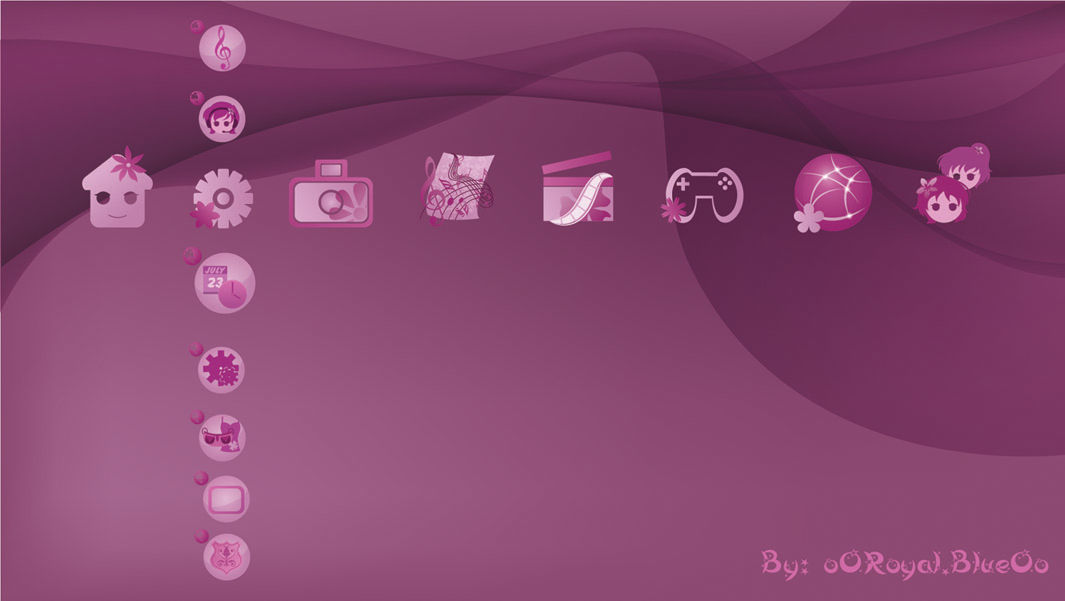 Violet theme preview