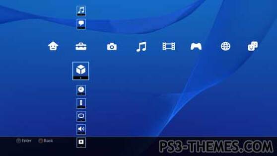 PS4 XMB 2.0 theme preview