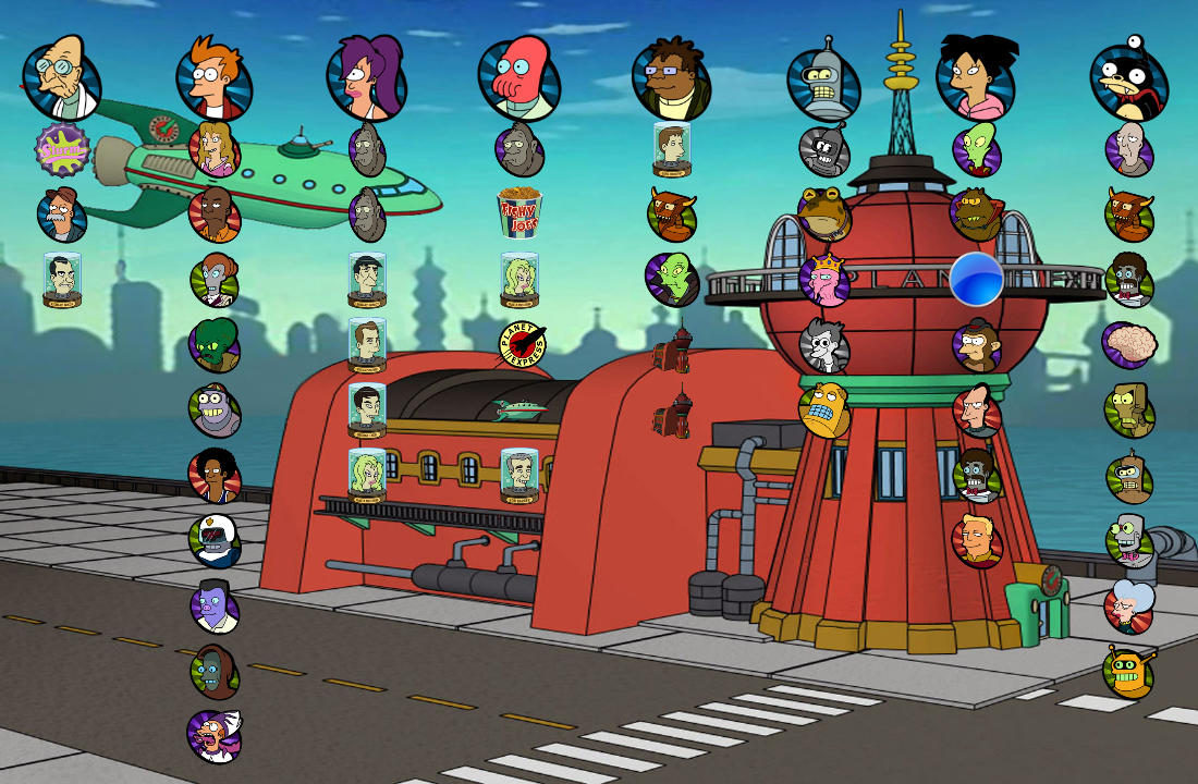 Futurama theme preview